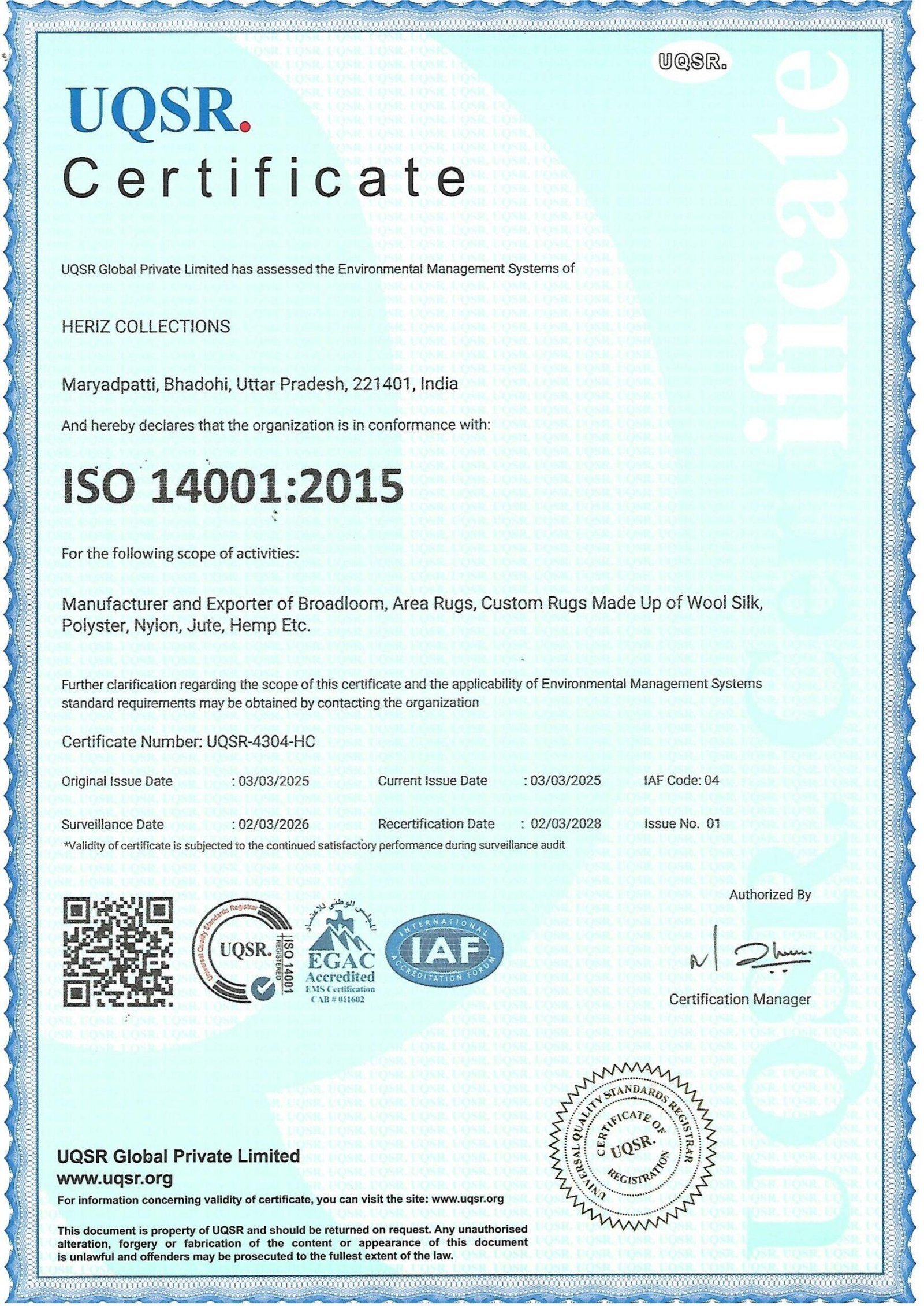 ISO 14001:2015