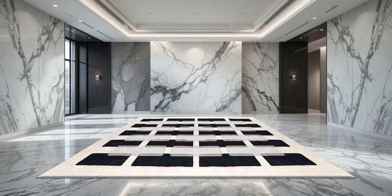 Luxury Hand-Knotted Carpet